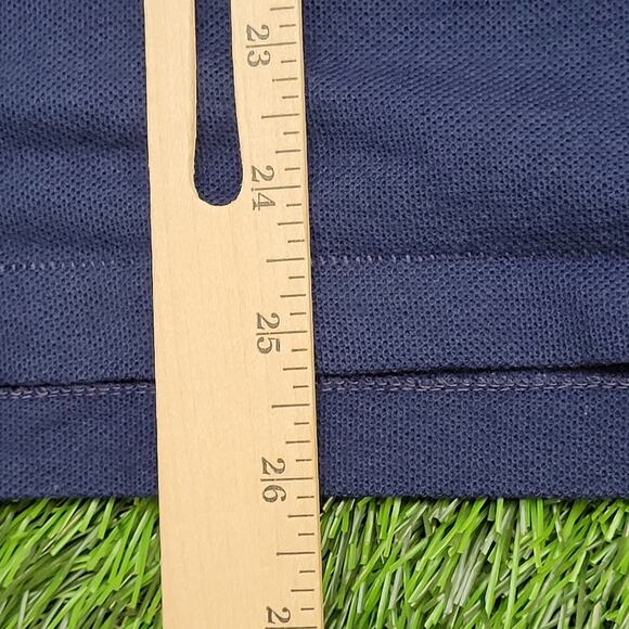 Vintage 80s Texas Tech University Polo Shirt S/M 20x25 Blue - Picture 4 of 13